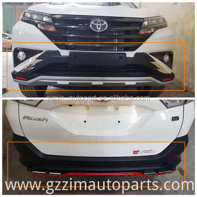 Car Side Door Panel Body Molding Decoration Cover Trim for Rush / Perodua Aruz / Daihatsu Terios 2018-2020